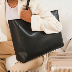 Calpak Haven Laptop Crossbody Tote Messenger Bag Black - Like New!